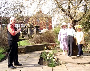 Kath Kiely, Sandra Aston and Alma Darby had their likenesses taken by Reg Aston.