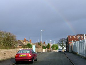  the scene outside the Holy Trinity Social Club