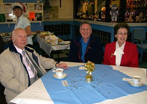 Spencer Wilcox, with Arthur and Margaret Weston
